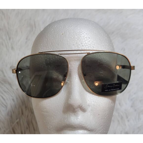 SEAN JOHN Gold Mens Aviator Sunglasses NWT - SJSPL3884 770 - 100% UV Protection - Picture 3 of 10